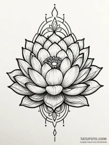 Tattoo design a stylized "respawn" symbol eme... - эскиз тату (№1751174220_0, 29.06.2025 05:17) — Tatufoto.com