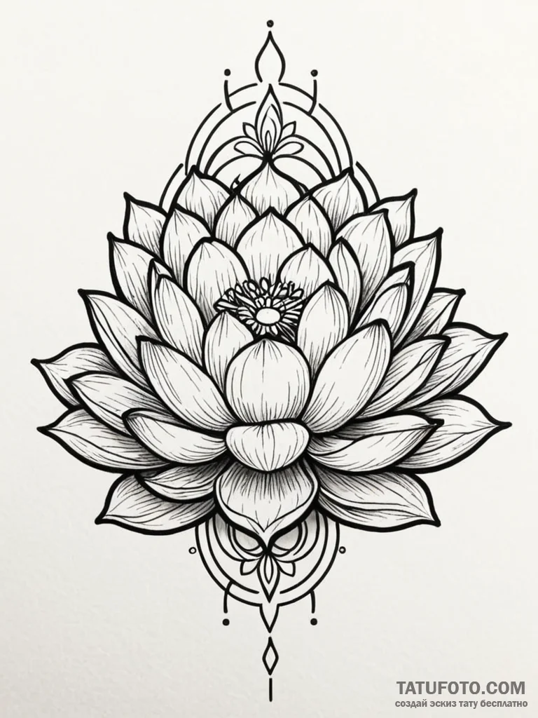 Tattoo design a stylized "respawn" symbol eme... - эскиз тату (№1751174220_0, 29.06.2025 05:17) — Tatufoto.com