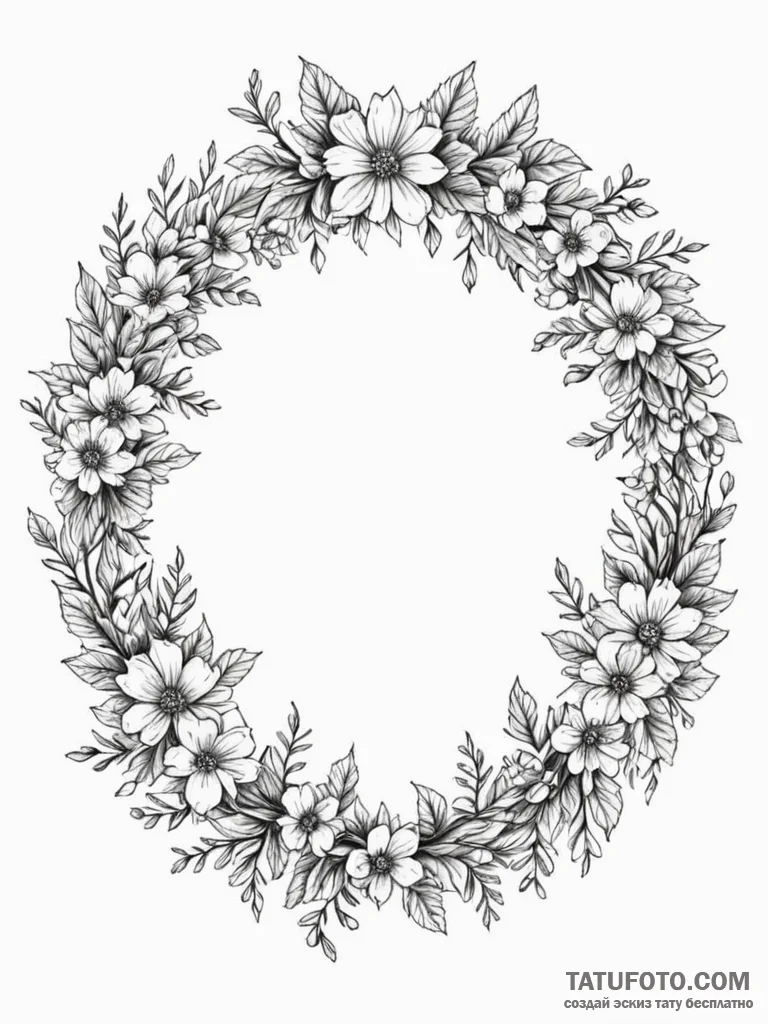 Tattoo design a garden gate or a front door w... - эскиз тату (№1751178779_0, 29.06.2025 06:32) — Tatufoto.com