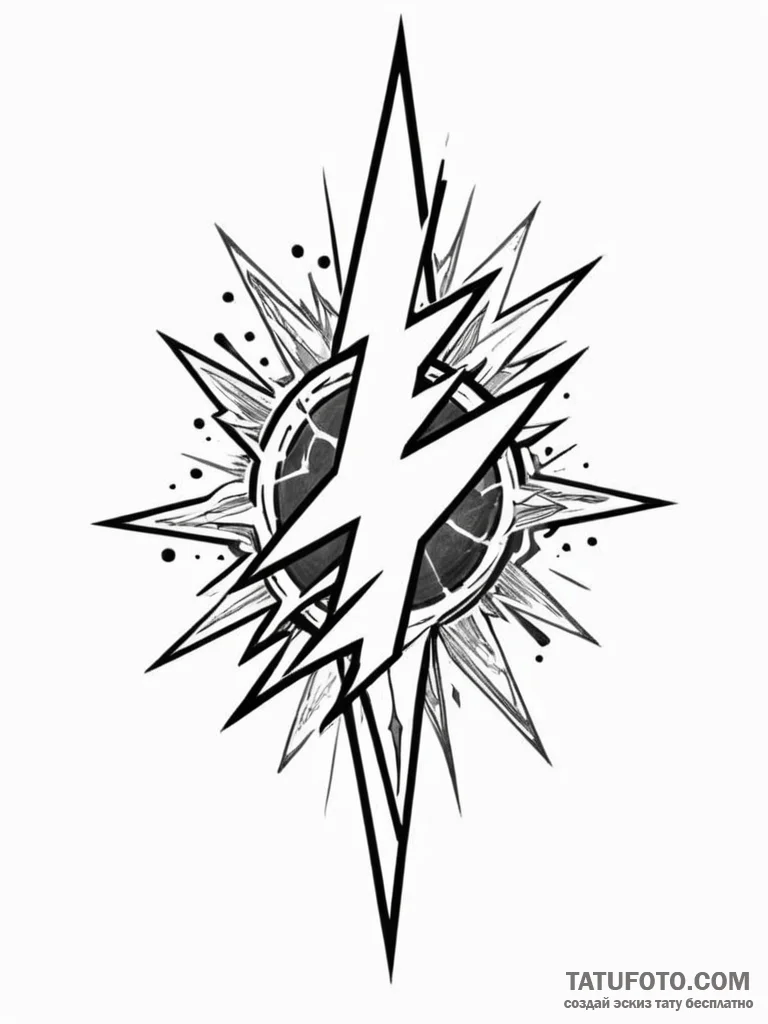 Tattoo design a stylized "esports" text with... - эскиз тату (№1751180406_0, 29.06.2025 07:00) — Tatufoto.com