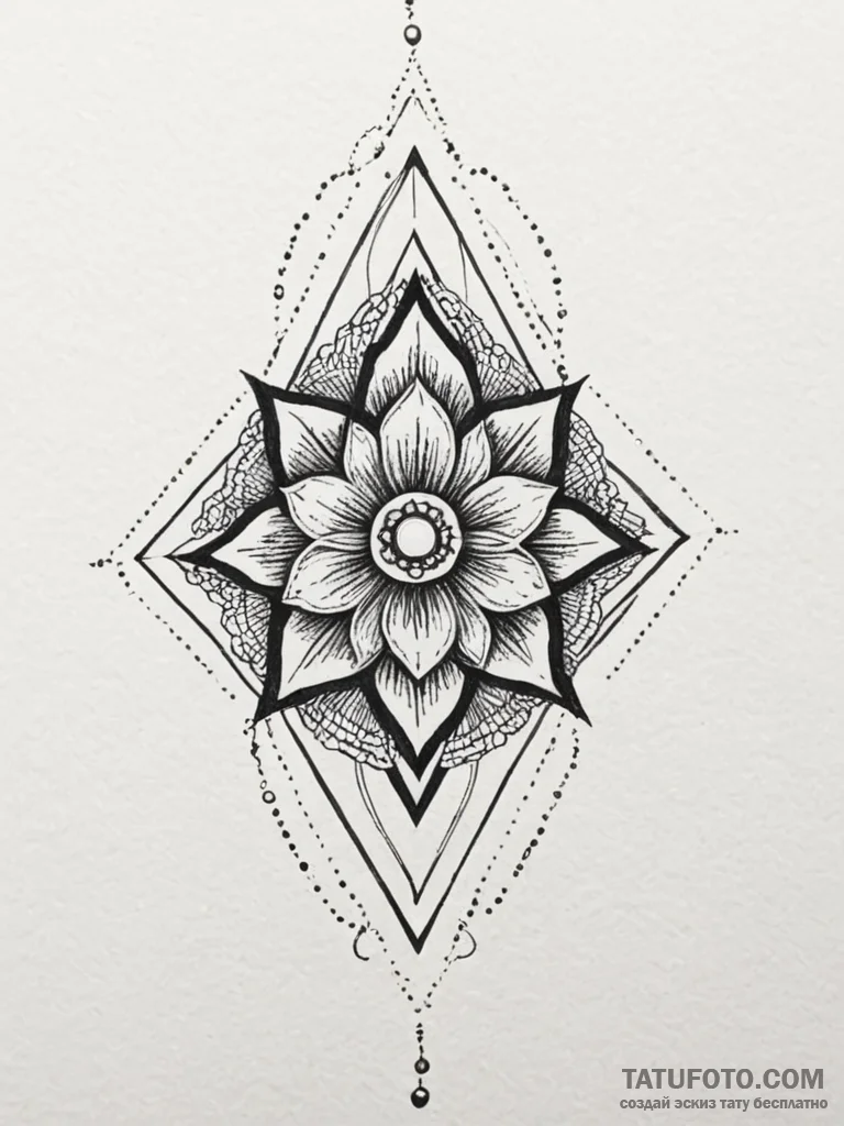 Zircon relic glowing in darkness, tattoo draw... - эскиз тату (№1751191068_0, 29.06.2025 09:57) — Tatufoto.com