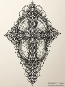 Abyssal mirror leaking shadows, concept art f... - эскиз тату (№1751191431_0, 29.06.2025 10:03) — Tatufoto.com