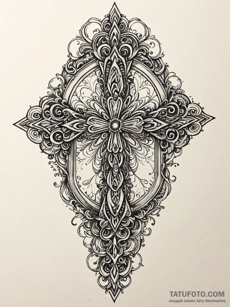 Abyssal mirror leaking shadows, concept art f... - эскиз тату (№1751191431_0, 29.06.2025 10:03) — Tatufoto.com