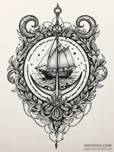 Cursed relic humming with power, ink illustra... - эскиз тату (№1751192680_0, 29.06.2025 10:24) — Tatufoto.com