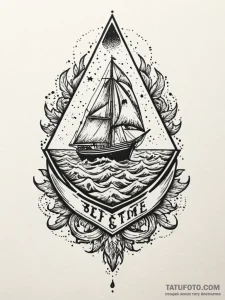 Frosted relic bleeding into void, artistic ta... - эскиз тату (№1751204092_0, 29.06.2025 13:34) — Tatufoto.com