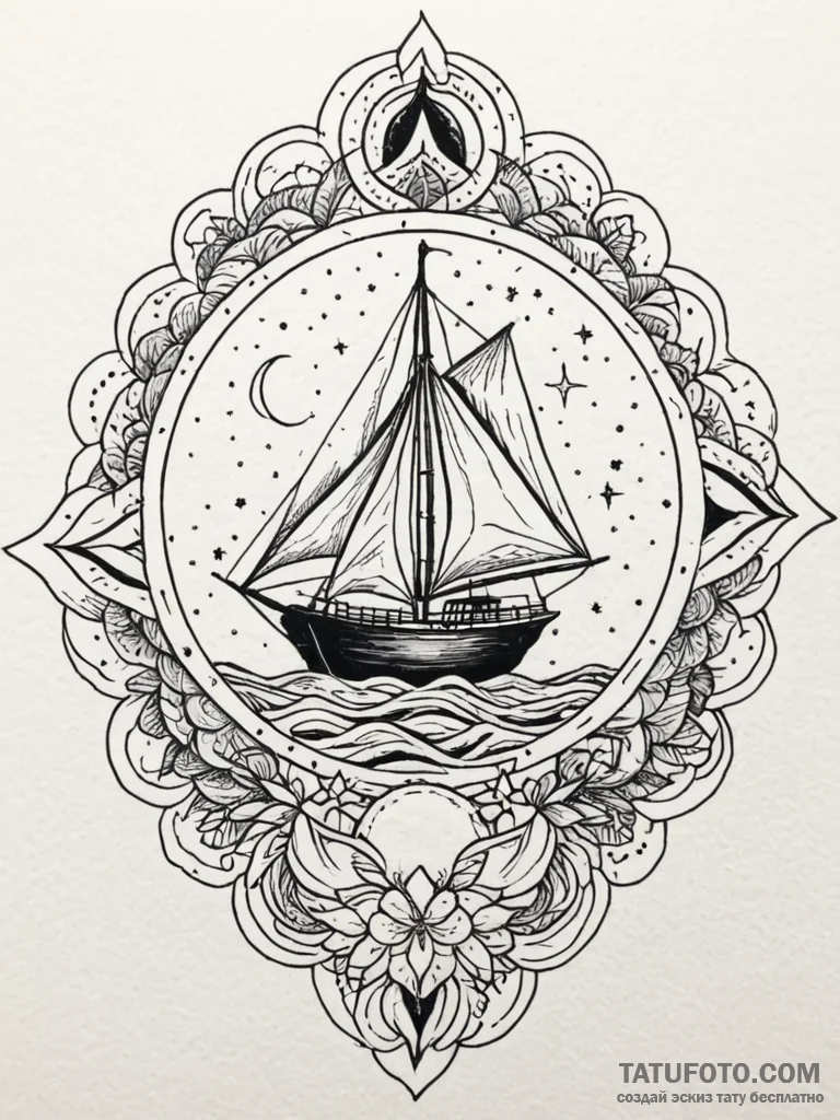 Quilt unraveling into starlight, ink illustra... - эскиз тату (№1751207860_0, 29.06.2025 14:37) — Tatufoto.com