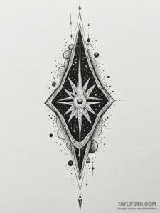 Meteorite blade echoing with runes, tattoo dr... - эскиз тату (№1751224488_0, 29.06.2025 19:14) — Tatufoto.com