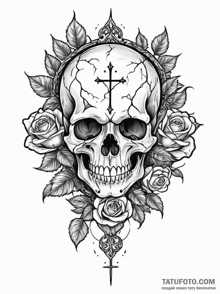 Ashen tree with glowing veins, tattoo drawing... - эскиз тату (№1751228081_0, 29.06.2025 20:14) — Tatufoto.com