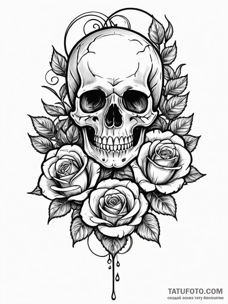 Orange, tattoo line art, on a clean white pap... - эскиз тату (№1751232048_0, 29.06.2025 21:20) — Tatufoto.com