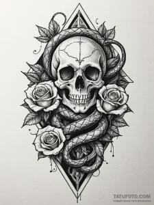 Graphite pencil drawing a line that becomes a... - эскиз тату (№1751237573_0, 29.06.2025 22:52) — Tatufoto.com