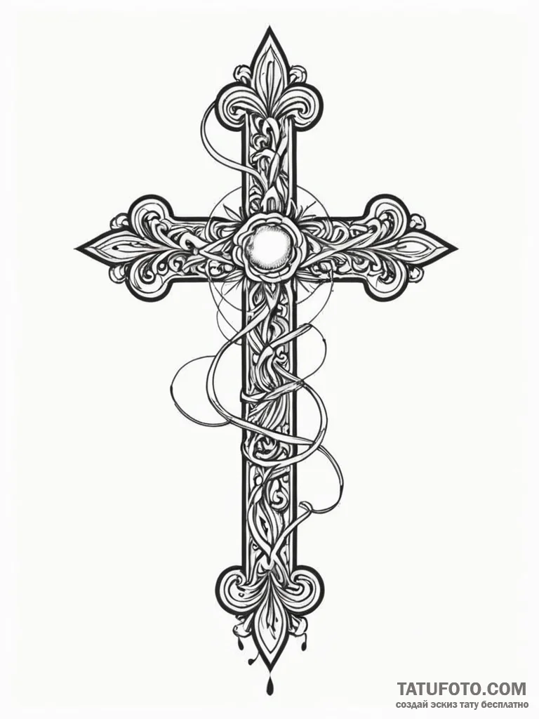 D, ink illustration for tattoo, soft whip sha... - эскиз тату (№1751238480_0, 29.06.2025 23:08) — Tatufoto.com