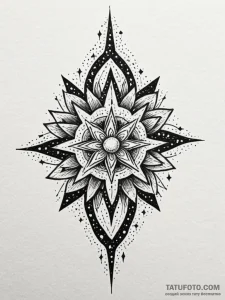 Spirit bloom devouring stars, tattoo flash sh... - эскиз тату (№1751239297_0, 29.06.2025 23:21) — Tatufoto.com