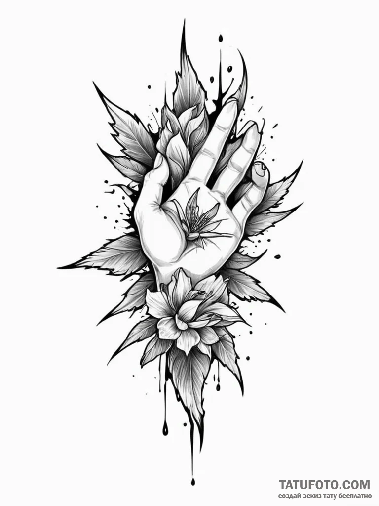 A detailed broken promise, shattered,, tattoo... - эскиз тату (№1751239914_0, 29.06.2025 23:31) — Tatufoto.com