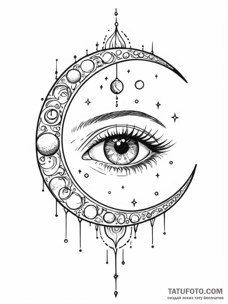 Queenр р†р вђљрівђћсћs eye beneath spectral m... - эскиз тату (№1751241308_0, 29.06.2025 23:55) — Tatufoto.com
