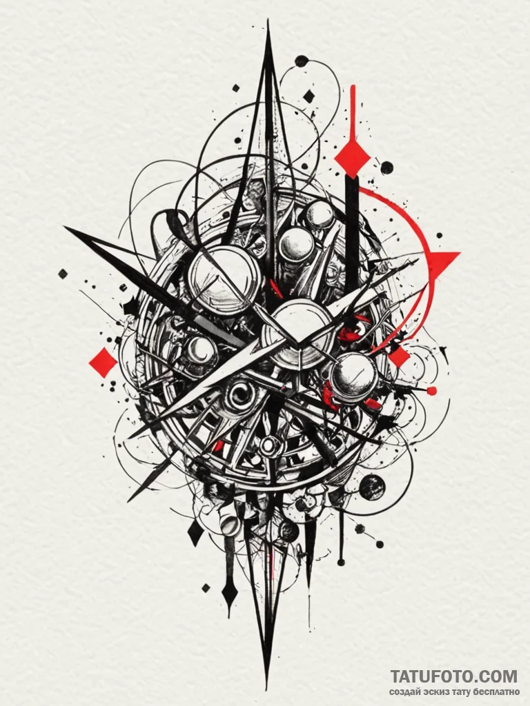 Adrenaline molecule diagram, sharp and geomet... - эскиз тату (№1751246525_0, 30.06.2025 01:22) — Tatufoto.com