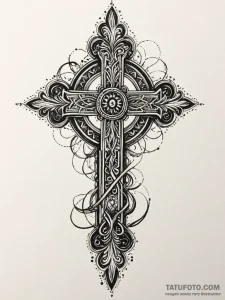 L, artistic tattoo sketch, highly detailed, i... - эскиз тату (№1751249031_0, 30.06.2025 02:03) — Tatufoto.com