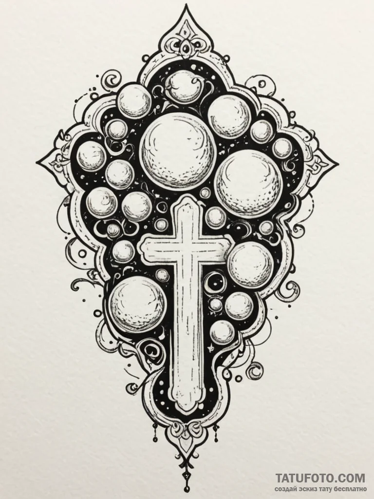 A whimsical bubble gum bubble, sweet,, tattoo... - эскиз тату (№1751252475_0, 30.06.2025 03:01) — Tatufoto.com