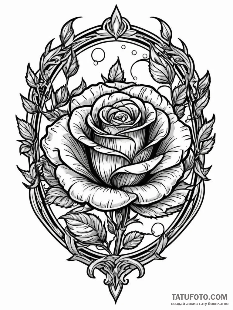 Scarlet rose beneath shattered glass, tattoo... - эскиз тату (№1751253014_0, 30.06.2025 03:10) — Tatufoto.com