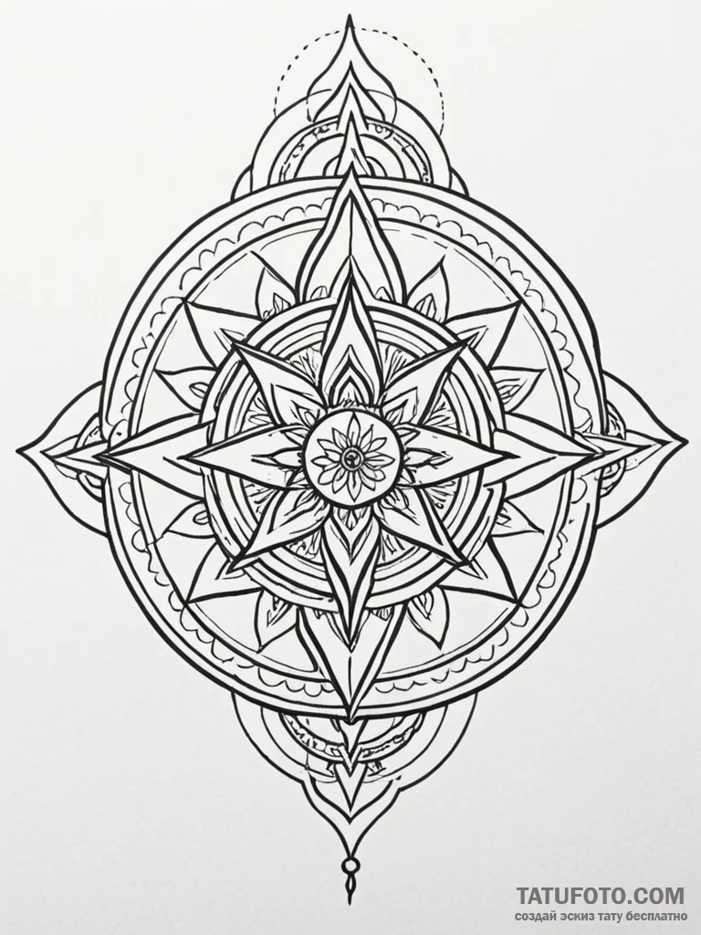 Oracle staff devouring light, tattoo line art... - эскиз тату (№1751258194_0, 30.06.2025 04:36) — Tatufoto.com
