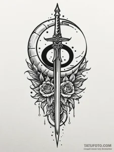 Kingр р†р вђљрівђћсћs blade beneath crimson m... - эскиз тату (№1751262985_0, 30.06.2025 05:56) — Tatufoto.com
