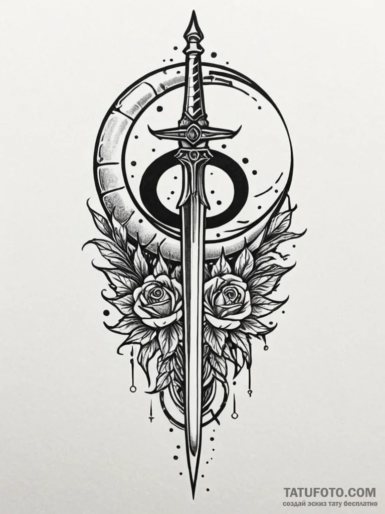 Kingр р†р вђљрівђћсћs blade beneath crimson m... - эскиз тату (№1751262985_0, 30.06.2025 05:56) — Tatufoto.com