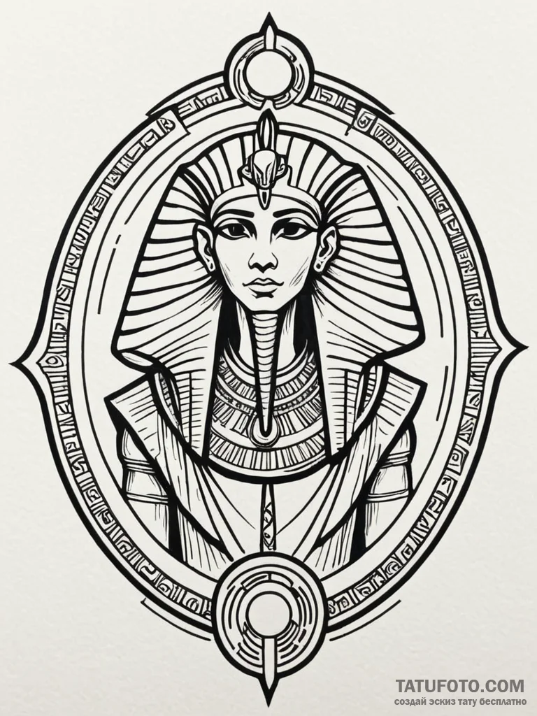 Thoth, egyptian god of wisdom and knowledge,... - эскиз тату (№1751264254_0, 30.06.2025 06:17) — Tatufoto.com