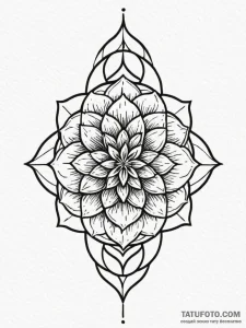Flower of life pattern (is there, but can be... - эскиз тату (№1751265226_0, 30.06.2025 06:33) — Tatufoto.com