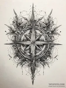 Palisade bound in spectral thorns, artistic t... - эскиз тату (№1751307155_0, 30.06.2025 18:12) — Tatufoto.com