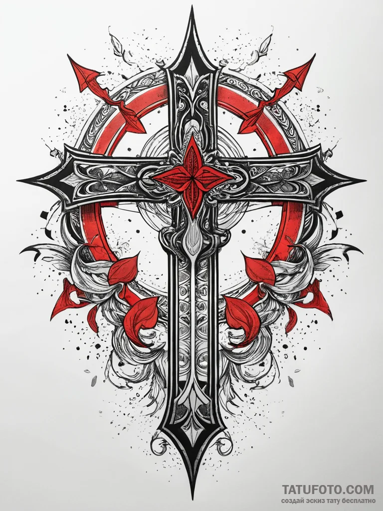 Karambit knife crowned in stars, tattoo drawi... - эскиз тату (№1751307218_0, 30.06.2025 18:13) — Tatufoto.com