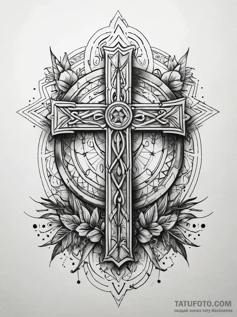 Candle wax forming runes, tattoo flash sheet... - эскиз тату (№1751308808_0, 30.06.2025 18:40) — Tatufoto.com