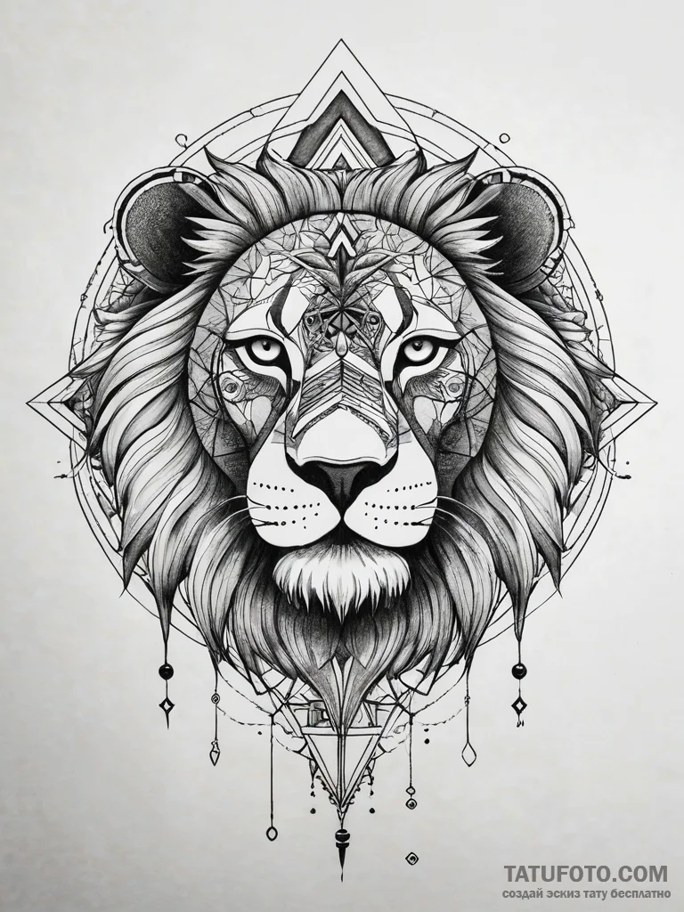 Lion claws raking through void, tattoo sketch... - эскиз тату (№1751318066_0, 30.06.2025 21:14) — Tatufoto.com