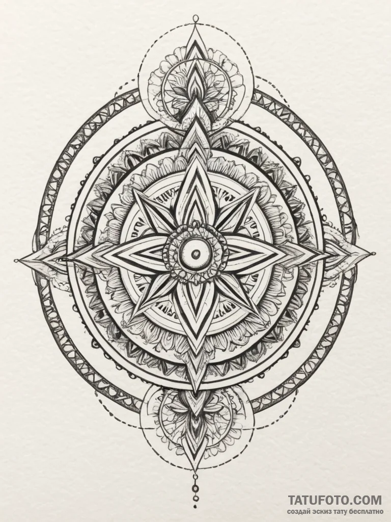 Ring suspended in spectral chains, tattoo fla... - эскиз тату (№1751326316_0, 30.06.2025 23:31) — Tatufoto.com