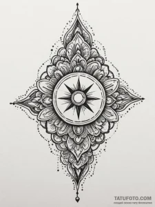 A detailed button collection, diverse,, tatto... - эскиз тату (№1751329436_0, 01.07.2025 00:23) — Tatufoto.com