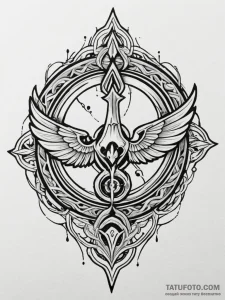 Rebel alliance's starbird symbol, but scorche... - эскиз тату (№1751331520_0, 01.07.2025 00:58) — Tatufoto.com