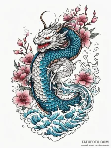 Patterns, concept art for tattoo, on a clean... - эскиз тату (№1751337281_0, 01.07.2025 02:34) — Tatufoto.com