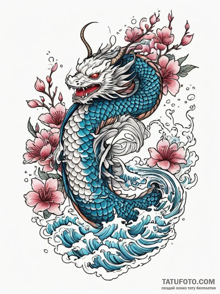Patterns, concept art for tattoo, on a clean... - эскиз тату (№1751337281_0, 01.07.2025 02:34) — Tatufoto.com