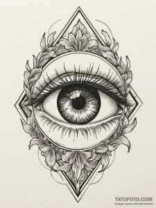 Iris of an eye, dilating to reveal a server r... - эскиз тату (№1751338288_0, 01.07.2025 02:51) — Tatufoto.com