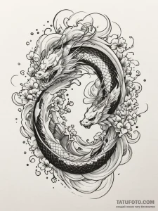 Triptych showing the birth, life, and death o... - эскиз тату (№1751345431_0, 01.07.2025 04:50) — Tatufoto.com