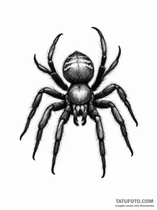 Tarantula - эскиз тату (№1751347022_0, 01.07.2025 05:17) — Tatufoto.com