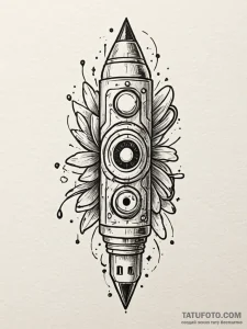 Usb stick, simple icon, ink illustration for... - эскиз тату (№1751408432_0, 01.07.2025 22:20) — Tatufoto.com