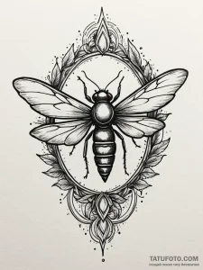 The firefly symbol from the last of us, artis... - эскиз тату (№1751415655_0, 02.07.2025 00:20) — Tatufoto.com