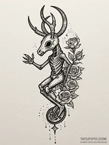 Kokopelli dancing on a moonbeam, tattoo flash... - эскиз тату (№1751427609_0, 02.07.2025 03:40) — Tatufoto.com