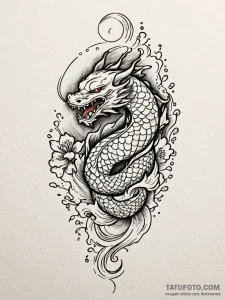 Rowan, tattoo flash sheet design, minimalist... - эскиз тату (№1751440836_0, 02.07.2025 07:20) — Tatufoto.com