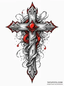 Fallen relic crowned with bone, tattoo sketch... - эскиз тату (№1751447011_0, 02.07.2025 09:03) — Tatufoto.com
