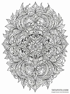 S, tattoo line art, ornamental tattoo, decora... - эскиз тату (№1751455141_0, 02.07.2025 11:19) — Tatufoto.com