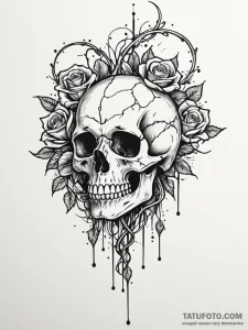 Neuron network glowing, tattoo drawing outlin... - эскиз тату (№1751468172_0, 02.07.2025 14:56) — Tatufoto.com