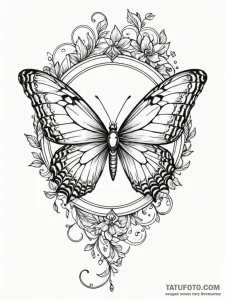 Magnifying glass showing the pixel grid on a... - эскиз тату (№1751475257_0, 02.07.2025 16:54) — Tatufoto.com