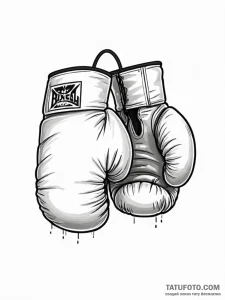 Boxing gloves - эскиз тату (№1751476107_0, 02.07.2025 17:08) — Tatufoto.com