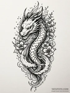 Neuron, tattoo flash sheet design, on a clean... - эскиз тату (№1751478563_0, 02.07.2025 17:49) — Tatufoto.com