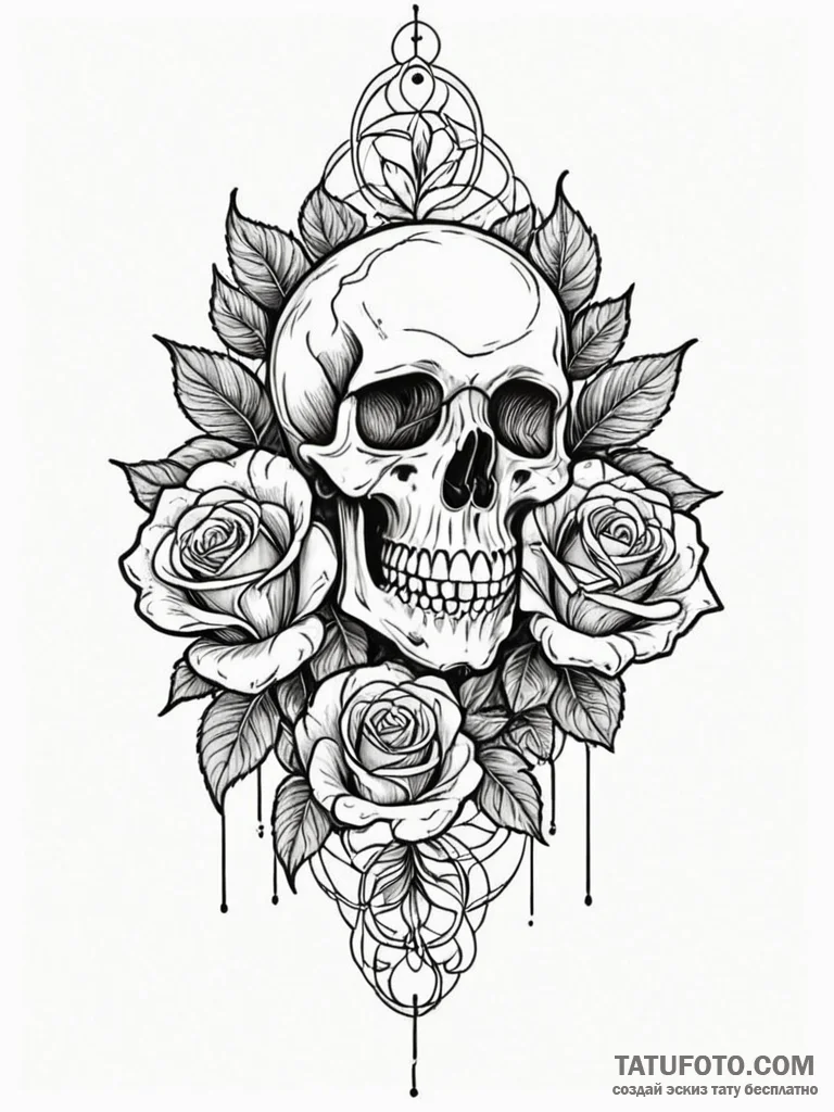 Web, tattoo line art, sepia tone sketch, vint... - эскиз тату (№1751479720_0, 02.07.2025 18:08) — Tatufoto.com
